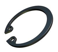 19mm Anello di sicurezza, clip a C interne per impieghi gravosi, anelli elastici con finitura in fosfato nero in acciaio al carbonio, fermo della clip del rotore DIN 472 con fori di presa (pack of 10)