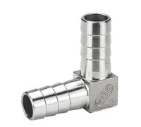 19mm OD 304 Stainless Steel Pipe Fitting 90 Degree Elbow Right Angle L Shaped Connector