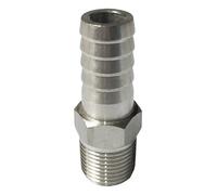 19mm OD To M20x1.5 Metric Male 304 Stainless Steel High Pressure Pipe Fitting Connector