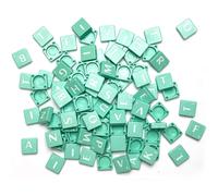 19mm Plastica Alfabeto Lettera Piastrelle per Artigianato Giochi 100/200/