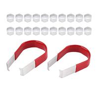19mm Wheel Nut Covers Chrome | 20pcs Universal Bolt Cap Set with Removal Tool | ABS Plastic Weather Defense for Cars/Trucks/SUVs