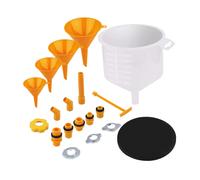 19pcs Set di imbuto di liquido di raffreddamento a perdite generico Radiatore