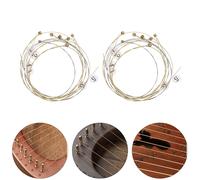 19pcs Simple Steel Lyre Strings Lyre String String Style Sostituzioni Forniture