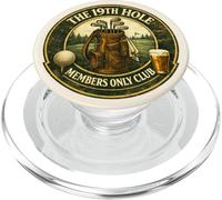 19th Hole Club Vintage Retro Golf Regalo per golfisti Man Cave PopSockets PopGrip per MagSafe