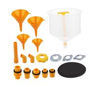 19x Kit di spurgo del radiatore per auto a prova di perdite per imbuti