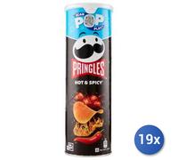 19x Multipack Pringles Patatine hot & spicy gr. 175