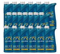 19X1 Litro MANNOL Molibden 10W-40 Olio Motore API SN/CH-4 Semi-Sintetico