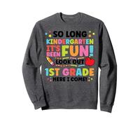 1a elementare So Long Kindergarten Fun Graduation Ritorno Felpa