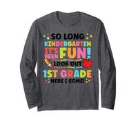 1a elementare So Long Kindergarten Fun Graduation Ritorno Maglia a Manica