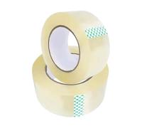 1ABOVE 2 rotoli di nastro trasparente per imballaggio, 48 mm x 66 m, 54 micron, ideale come nastro trasparente per pacchi, nastro da imballaggio, nastro per pacchi, nastro per pacchi forte