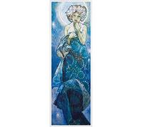 1art1 Alphonse Mucha Stampa d'Arte e Cornice (Plastica) - La Luna, 1902 (91 x 30cm)