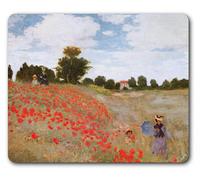 1art1 Claude Monet Papaveri, 1873 Tappetino per Mouse 23x19 cm