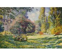 1art1 Claude Monet Poster Il Parco Monceau, 1876 Stampa d'Arte 120x80 cm