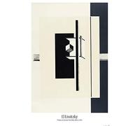 1art1 El Lissitzky Poster Proun, 1o Porffolio di Kestner Foglia 5, 1923 Stampa 91x61 cm