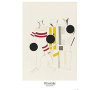 1art1 El Lissitzky Poster Vittoria sul Sole, Atleti, 1923 Stampa 91x61 cm