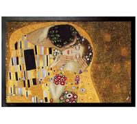 1art1 Gustav Klimt Il Bacio II Zerbino 60x40 cm