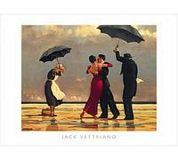 1art1 Jack Vettriano Poster The Singing Butler Stampa d'Arte 80x60 cm