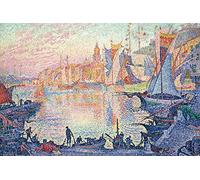 1art1 Paul Signac Poster XXL Il Porto di Saint-Tropez, 1901-1902 Stampa Geante 120x80 cm
