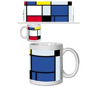 1art1 Piet Mondrian Tableau No. I, 1921-1925 Tazza da caffè Mug 9x8 cm