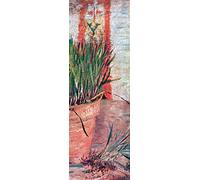 1art1 Vincent Van Gogh Poster Blumentopf mit Schnittlauch, 1887, Detail Kunstdruck Bild 91x30 cm