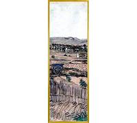 1art1 Vincent Van Gogh Poster der Blaue Karren, 1888 Kunstdruck Bild 91x30 cm
