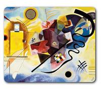 1art1 Wassily Kandinsky Giallo Rosso Blu, 1925 Tappetino per Mouse 23x19 cm