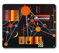 1art1 Wassily Kandinsky Intreccio Dall'Alto N°231, 1927 Tappetino per Mouse 23x19 cm