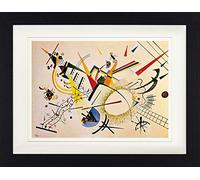 1art1 Wassily Kandinsky Poster Composizione, 1922 Quadro in Cornice con Pregiato Passepartout | Immagini A Parete | in Una Cornice 40x30 cm
