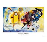 1art1 Wassily Kandinsky Poster Giallo Rosso Blu, 1925 Stampa 91x61 cm
