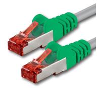 1aTTack Cavo Patch di rete CAT6, 2 spine RJ45, Crossover SSTP UTP - 3 m