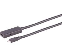 1aTTack.de 1 cavo di prolunga USB-C attivo da 5 m, amplificatore di segnale USB-C maschio a USB-C femmina da 10 Gbps