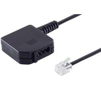 1aTTack.de 1x 0,2 m - Spina Western 6/4 / Presa TAE F 0,2 m - Cavo adattatore telefonico