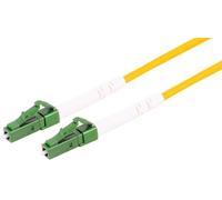 1aTTack.de 1x 30m OS2 LWL SX SIMPLEX cavo patch G.652.D LC/APC - LC/APC SM MONOMODALE - 9/125 µm LSZH giallo