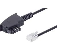1aTTack.de 1x 6m - Spina TAE-F a spina Western 6/2 DEC a 2 fili per splitter Telekom NTBA DSL