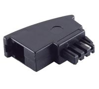 1aTTack.de 1x - Adattatore telefonico da spina TAE F a presa Western RJ11 6/4 per Siemens.