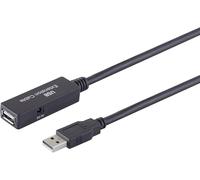 1aTTack.de 1x Cavo di prolunga USB attivo 2.0 Hi-Speed, 480 Mbps, 5 m