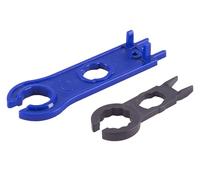 1aTTack.de 1x - Set di utensili di montaggio PV4, ABS, blu/nero - Per serrare e allentare i contatti delle spine fotovoltaiche PV4