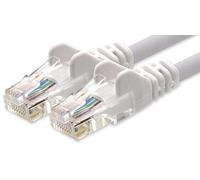 1aTTack.de 20m Cavo di Rete bianco - 1x - Cat.6 Ethernet Gigabit Lan RJ45 10 100 1000 Mbit s - Cavo Patch UTP compatibile con Cat.5 Cat.5e Cat.7 Cat.8 - bianco - 1x - 20m
