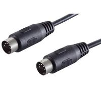 1aTTack.de 3 x 2,5 m, spina DIN a 5 poli, spina DIN a 5 poli, cavo audio di alta qualità, connettori placcati in nichel, contatti perfetti per strumenti musicali HiFi Studio Equipment