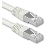 1aTTack.de® 3m - blanco - 1 Stück - CAT6 CAT 6 Ethernet LAN cable de red 1000 Mbit/s CAT6 Doble blindado PIMF 250MHz libre de halógenos compatible con CAT5e CAT6a CAT7 CAT8