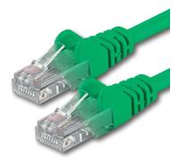 1aTTack.de 7684058 1x 20m Green Cavo di rete Cat6 Cat 6 Ethernet LAN 1000 Mbit/s RJ45