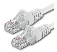 1aTTack.de 20m - bianco - 1 pezzo - Rete Cavi Cat6 CAT 6 | 250MHz | non contiene alogeni | compatibile con CAT 5e / CAT6a / CAT7 | 10/100 / 1000/10000 Mbit/s