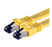 1aTTack.de Cat. 8 cavi di rete Cat 8 cavo di rete Cat8 Ethernet cavo LAN cavo patch cavo di rete cavo 10 Gb/s giallo. 7,5 m