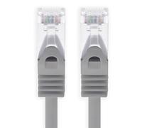 1aTTack.de CAT7 Cavo di rete LAN 1x 15m RJ45 10Gbps S/FTP - Grigio | Ethernet patch, 500 MHz, connettori Cat6a, compatibile Cat6/Cat5e, router, switch, modem, PC, gaming, Xbox, PlayStation