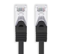 1aTTack.de CAT7 Cavo di rete LAN 1x 15m RJ45 10Gbps S/FTP - Nero | Ethernet patch, 500 MHz, connettori Cat6a, compatibile Cat6/Cat5e, router, switch, modem, PC, gaming, Xbox, PlayStation