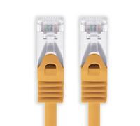 1aTTack.de CAT7 Cavo di rete LAN 1x 30m RJ45 10Gbps S/FTP - Arancione | Ethernet patch, 500 MHz, connettori Cat6a, compatibile Cat6/Cat5e, router, switch, modem, PC, gaming, Xbox, PlayStation