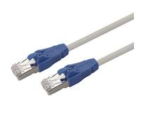 1aTTack.de Cavo patch CAT 6a easy pull grigio - 1 pezzo - 1m