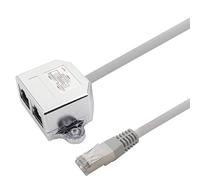 1aTTack.de Connettore per Cavo di Rete Cat.6A Cavo Adattatore RJ45 Compatibile con Cat5 Cat6 Cat7 Cat8 5 Pezzi