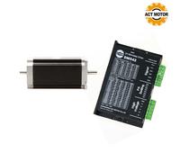 1Axis Motore Passo Nema 23 Passo-Passo 435 oz-In 4.2A 112mm Dual Albero &driver