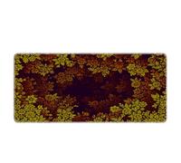 1Beautiful Flowers Large Gaming Mouse Pad XL Superficie liscia con bordi cuciti e base antiscivolo Big Mousepad per ufficio, casa, lavoro, gaming